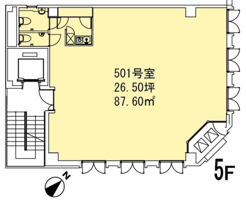 カーザ　ベルソーレ　501号室