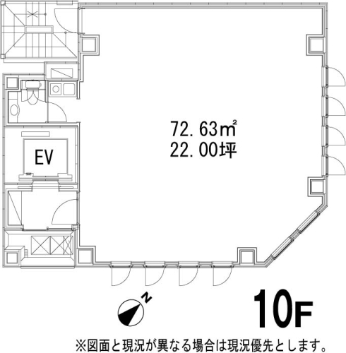 1001号室平面図