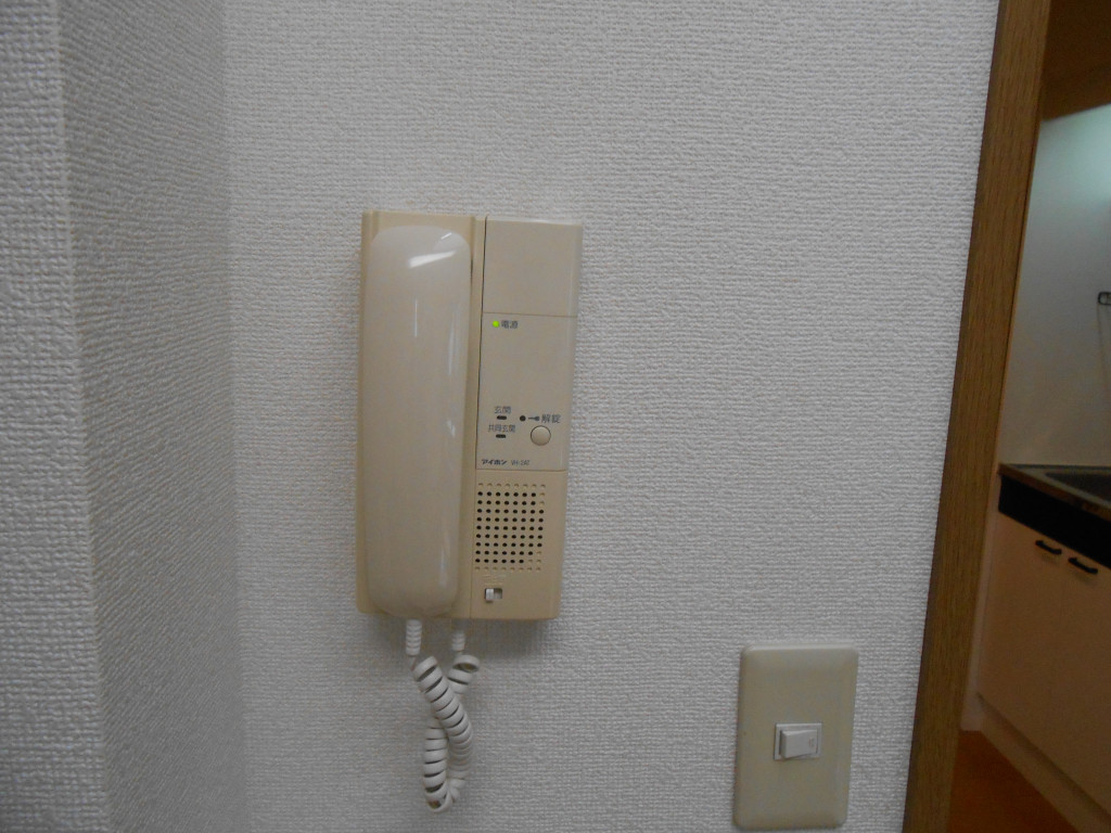 インターホン付き