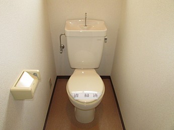 トイレに窓があります♪