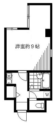 洋室9帖　キッチン　バス　トイレ