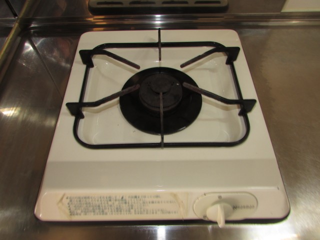 １口ガスコンロ付