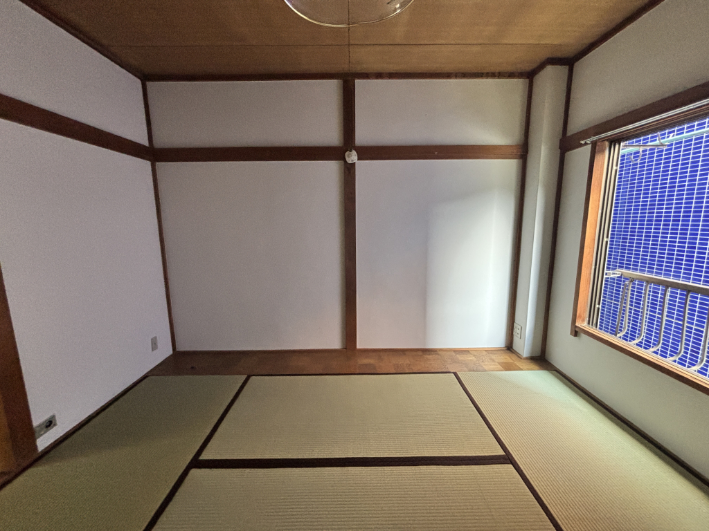 和室6帖　日当たりの良いお部屋です