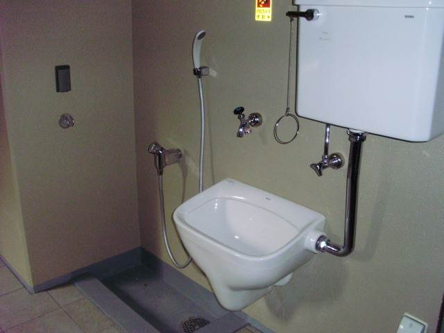 ペット足洗い場