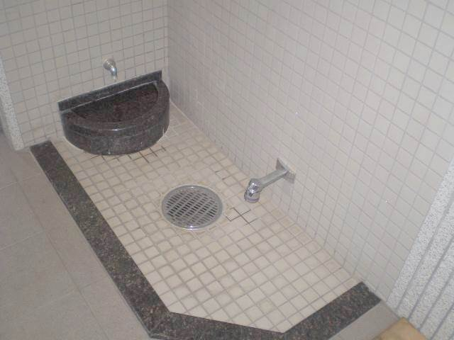ペット用足洗い場