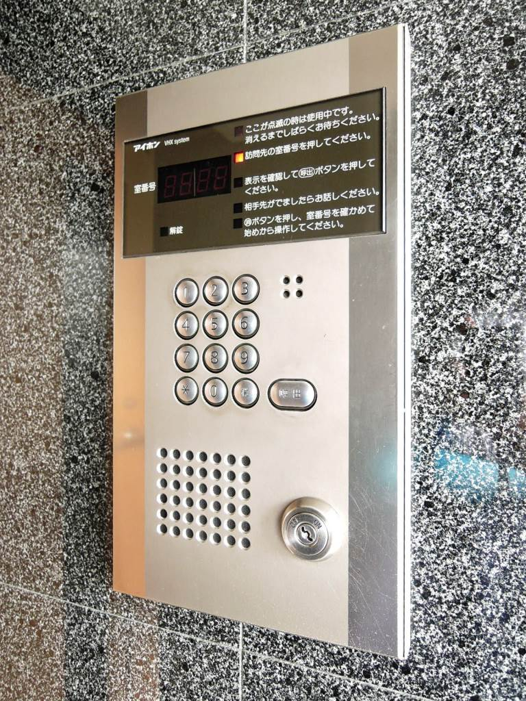 オートロック操作盤