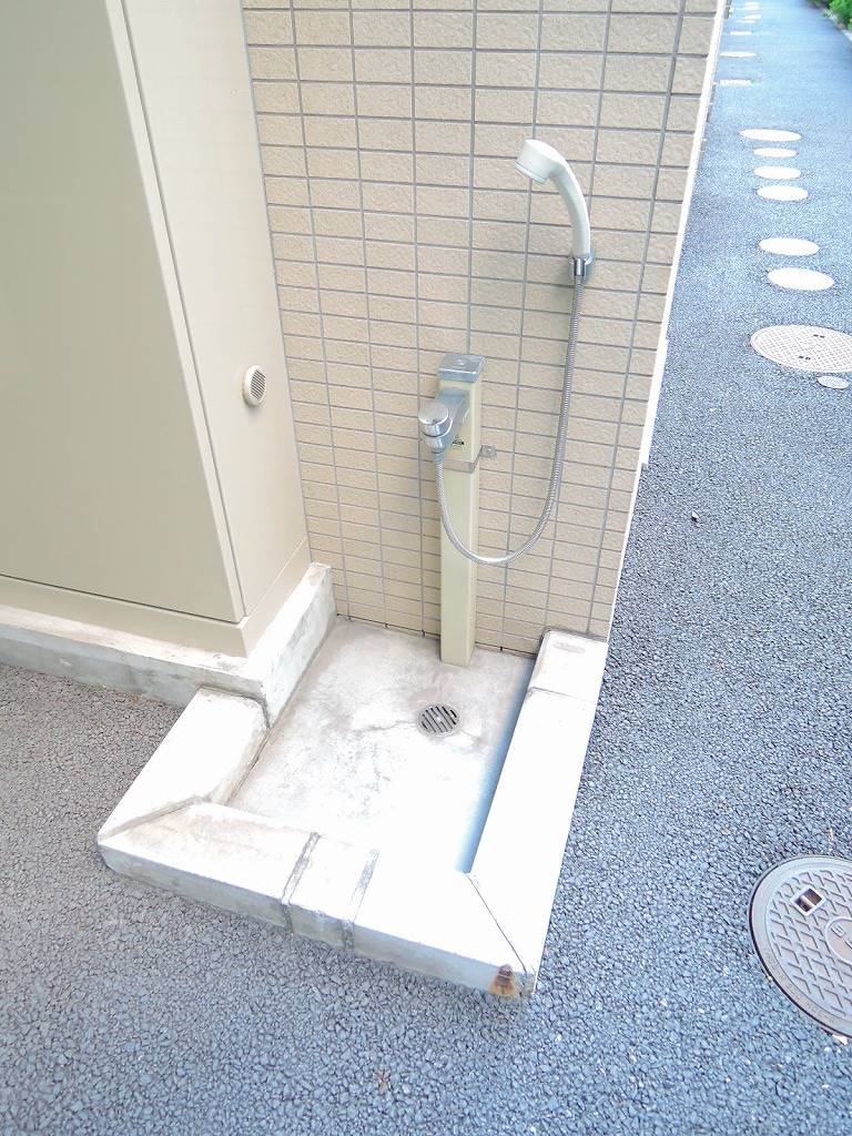 ペット足洗い場