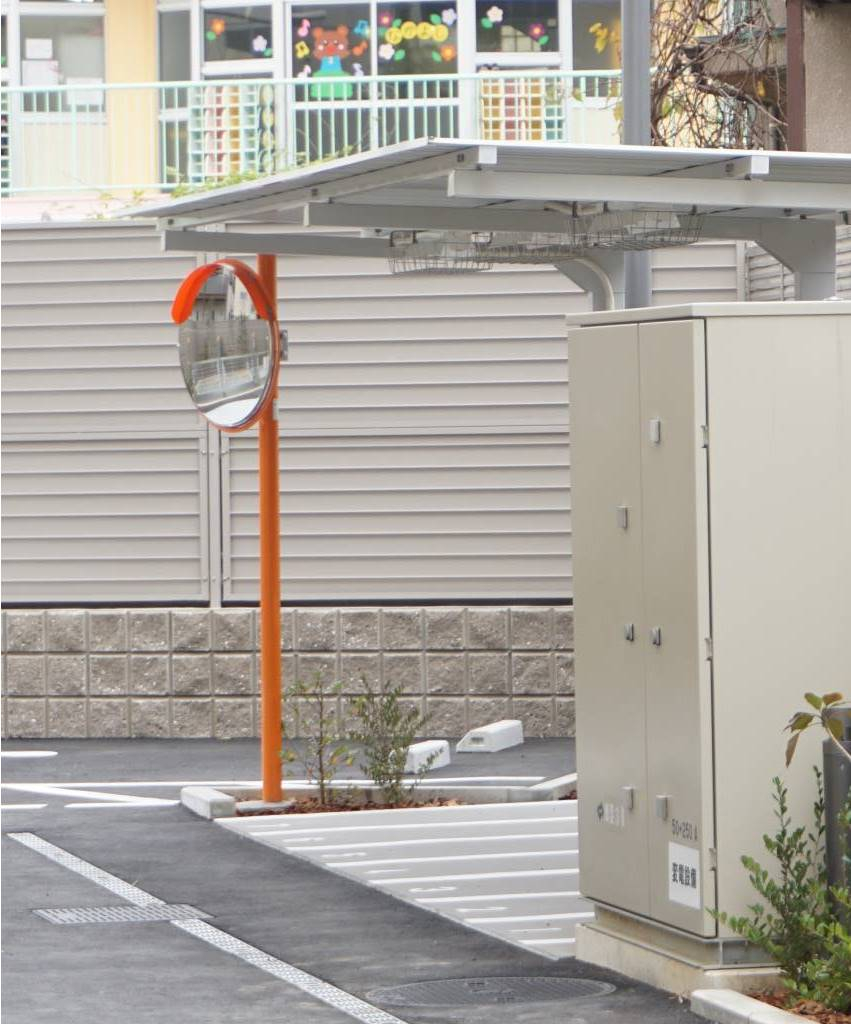 バイク置き場