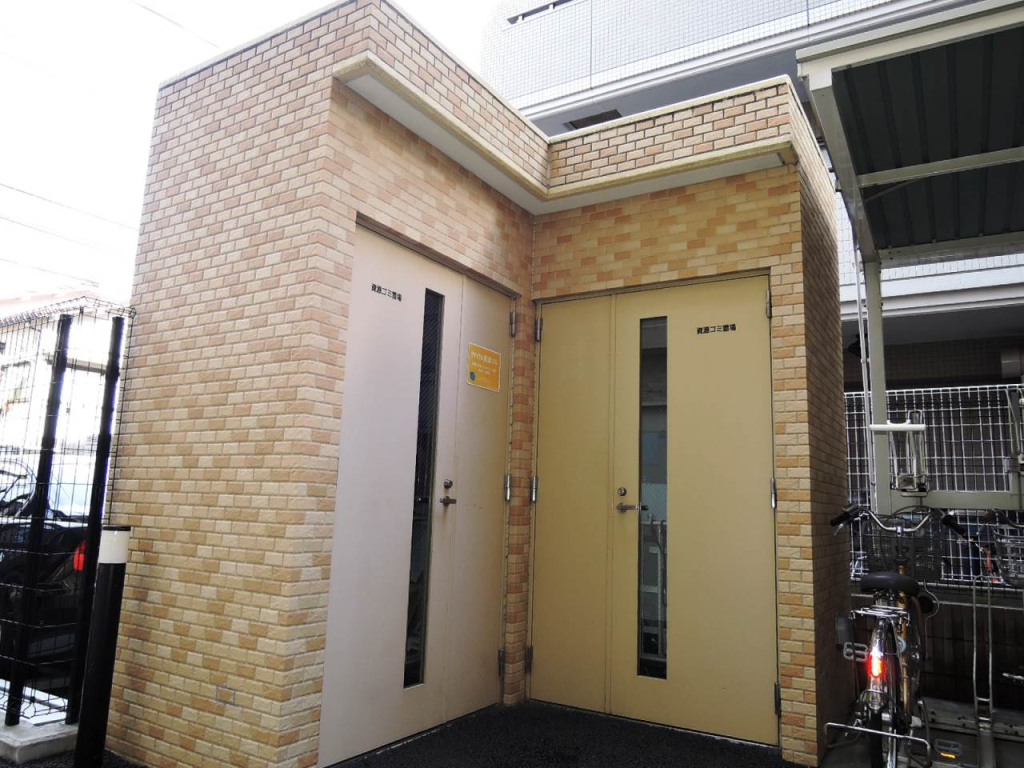 ２４時間利用可のゴミ集積場