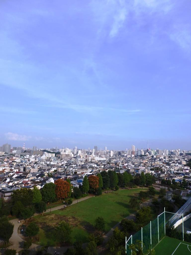 建物前にある公園