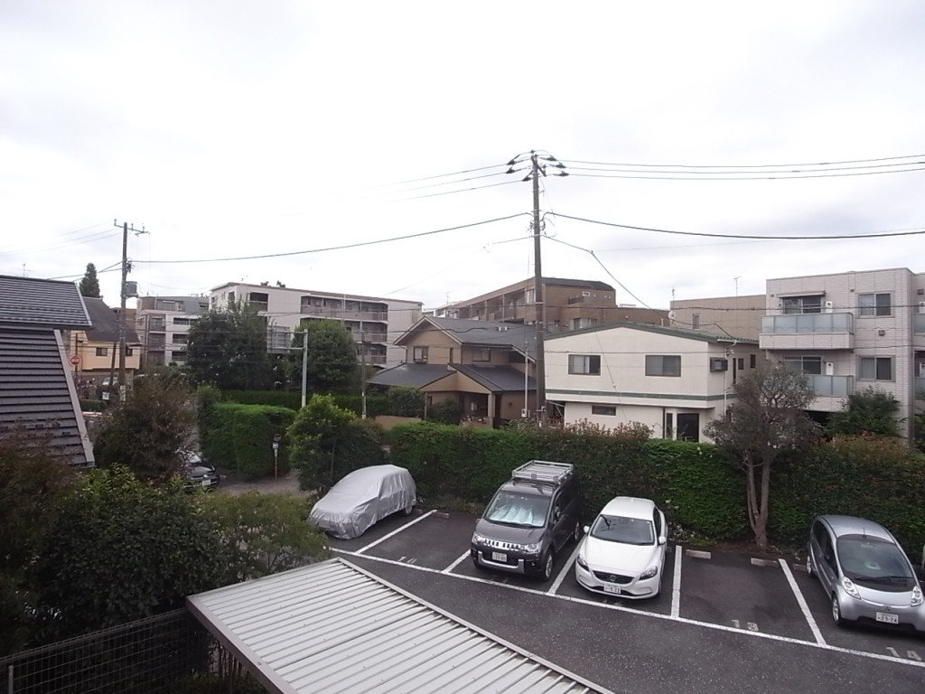 南西方面の眺望。