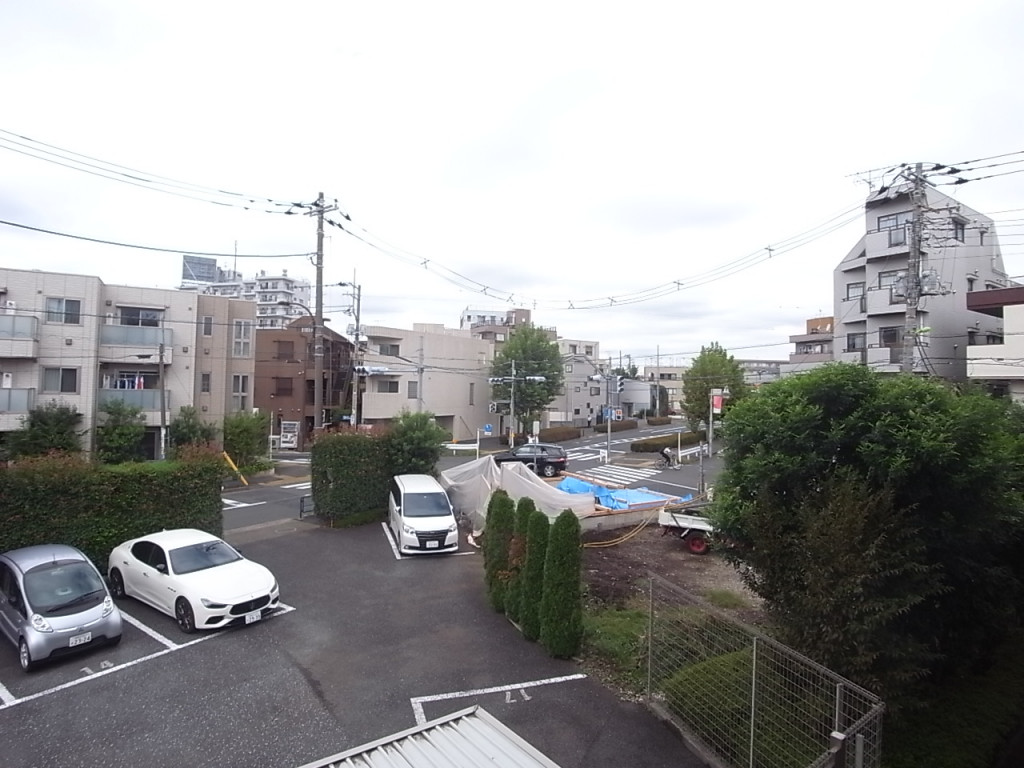 北西方向の眺望