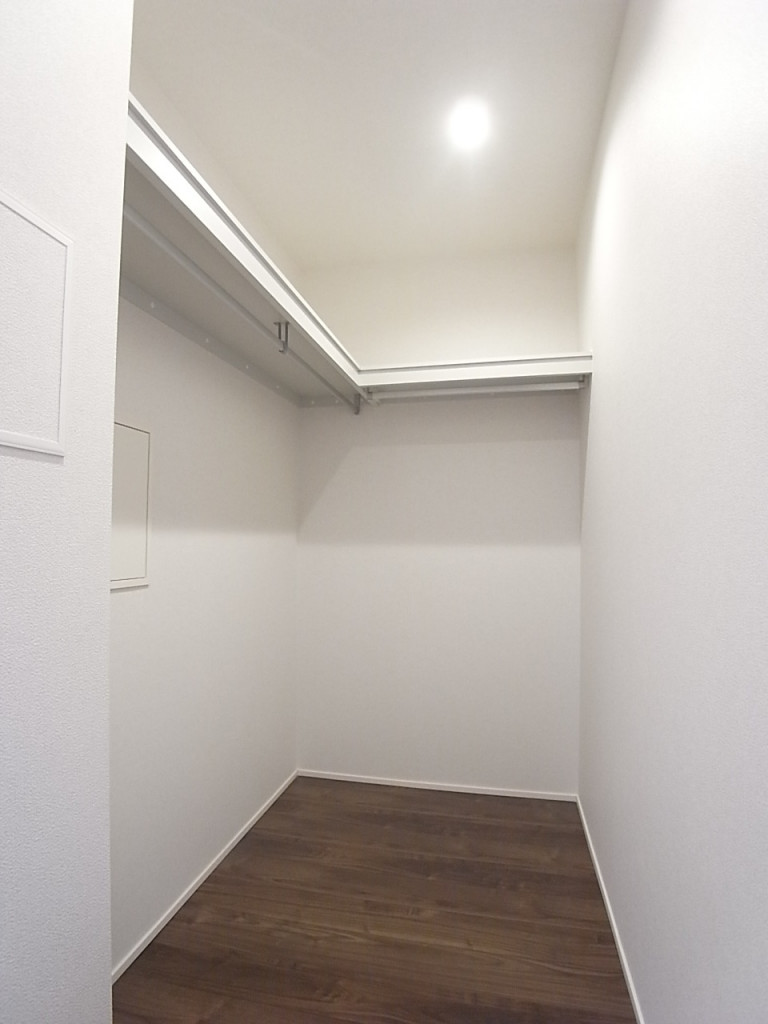 大容量のウォークインクローゼット！