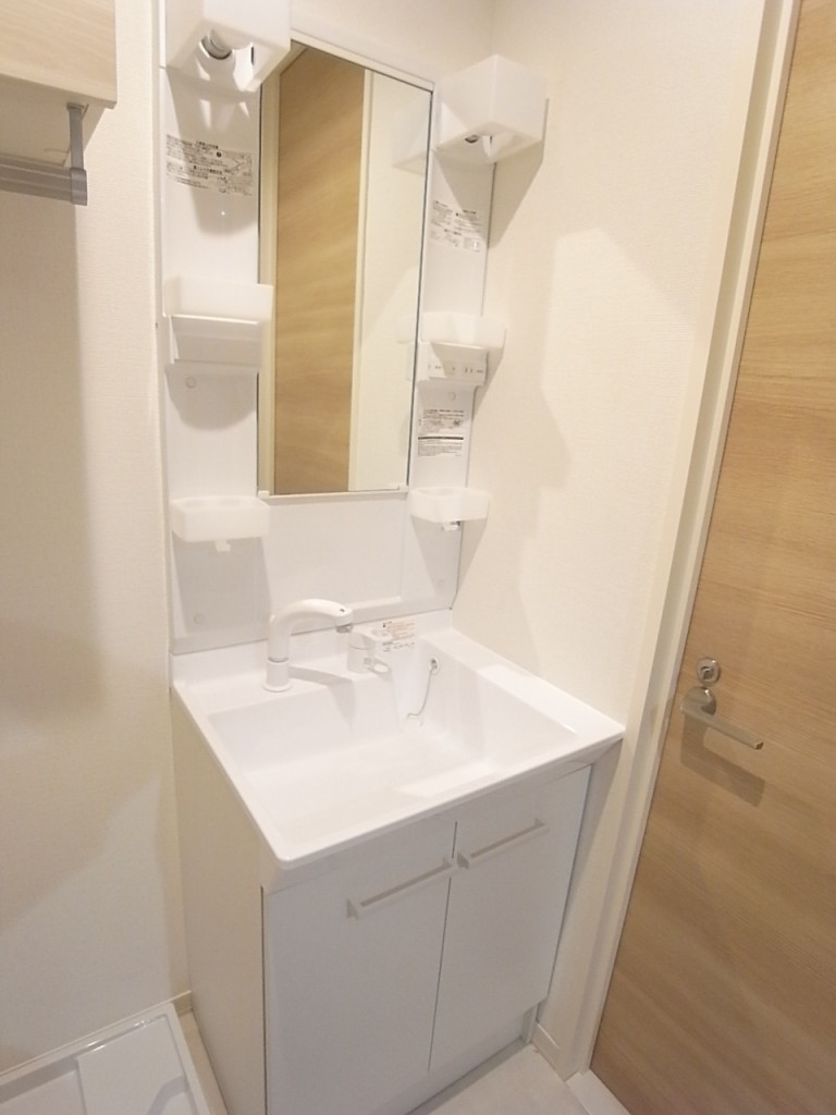 シャワー付き独立洗面台！
