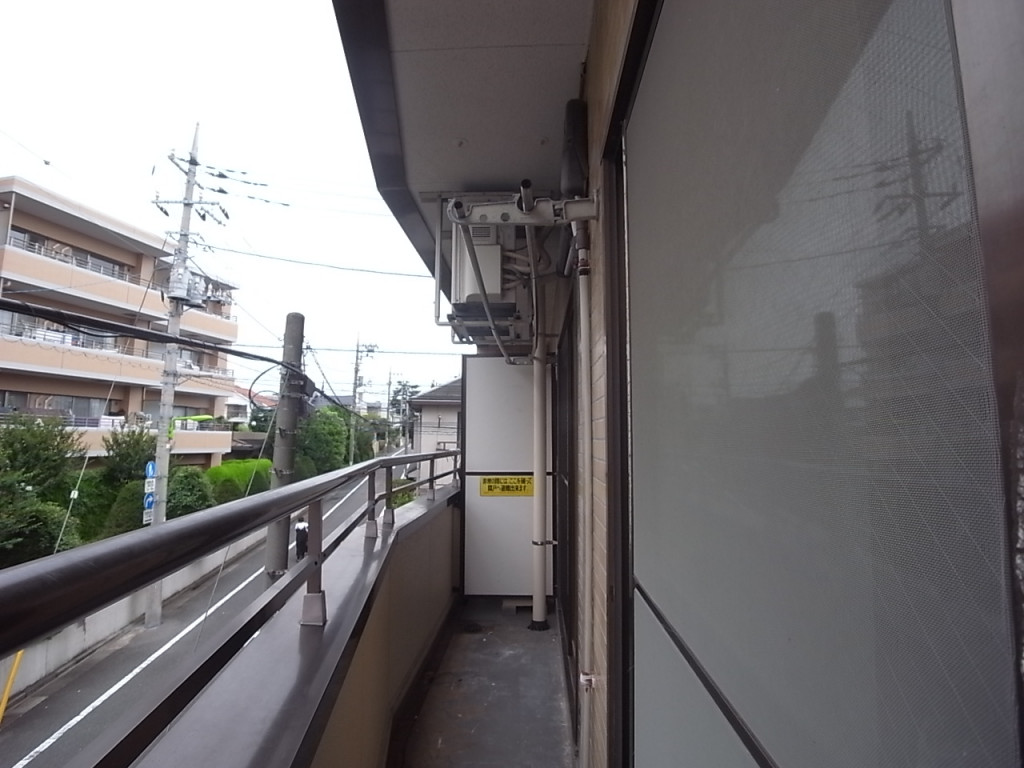 バルコニーは南向き！