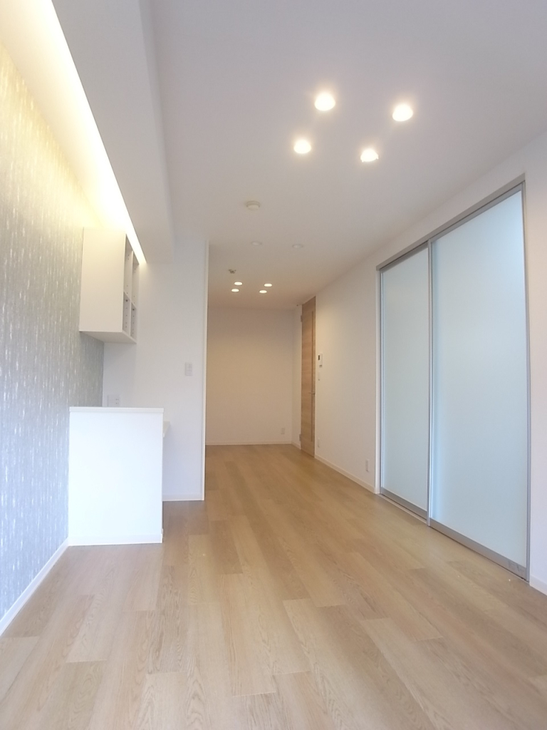 リビング　バルコニー側から撮影