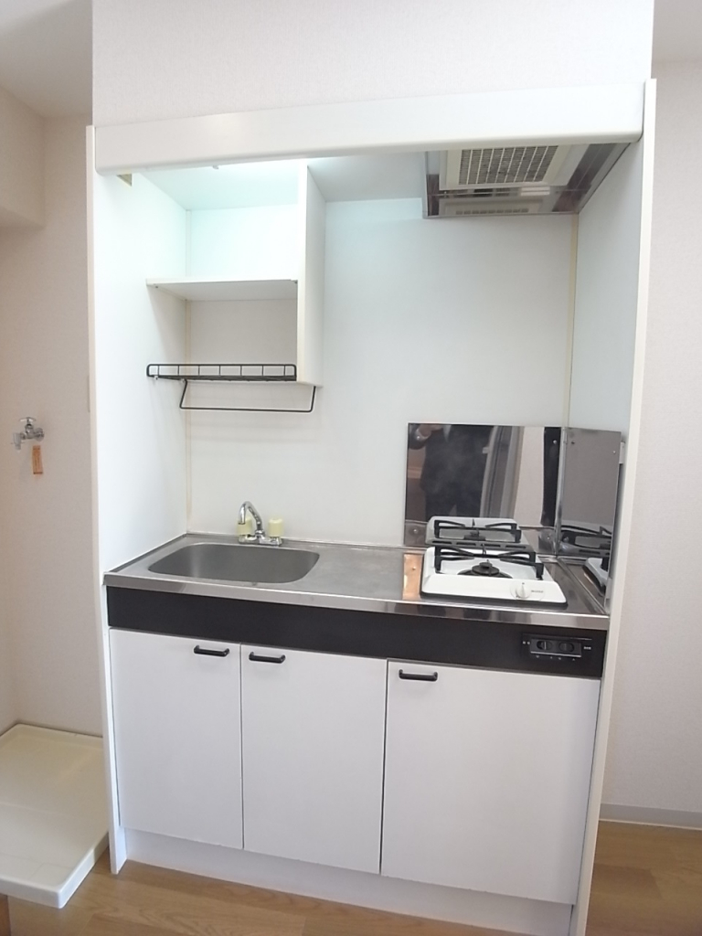 ミニキッチンがついているのでコンロを買う必要がありません！