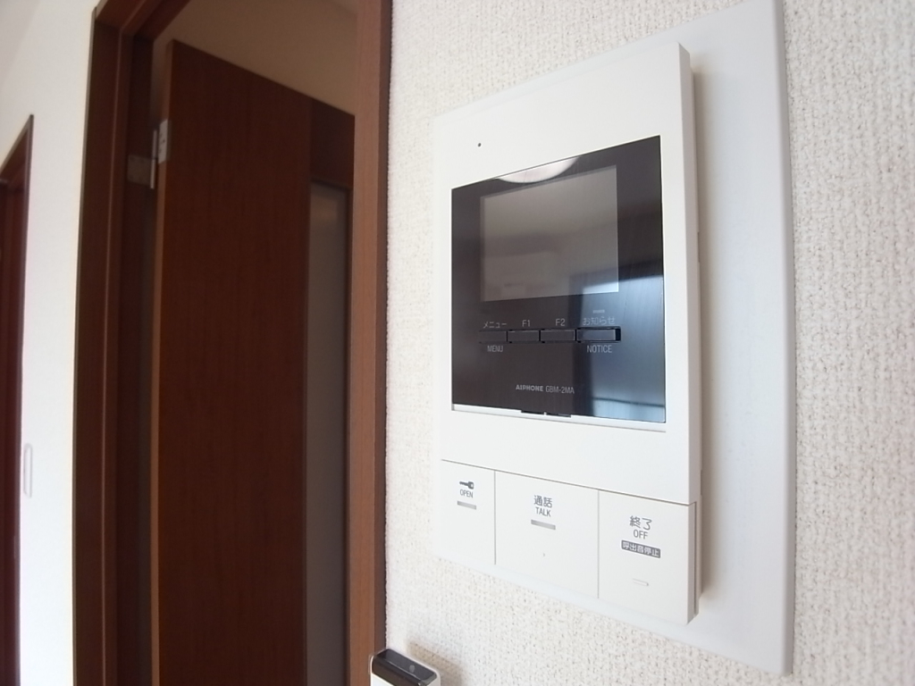 モニター付きインターフォン