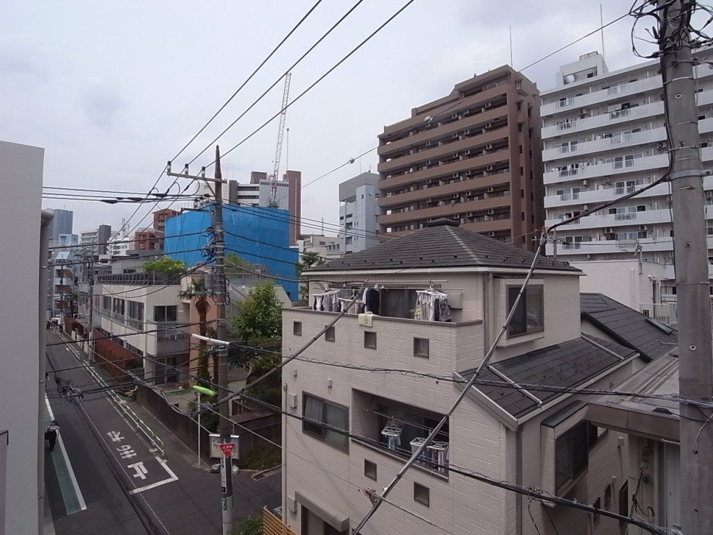 西方向の眺望