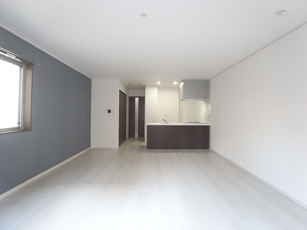 2面採光で明るいリビング！