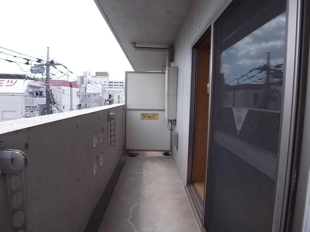 日当たりのよいバルコニー！