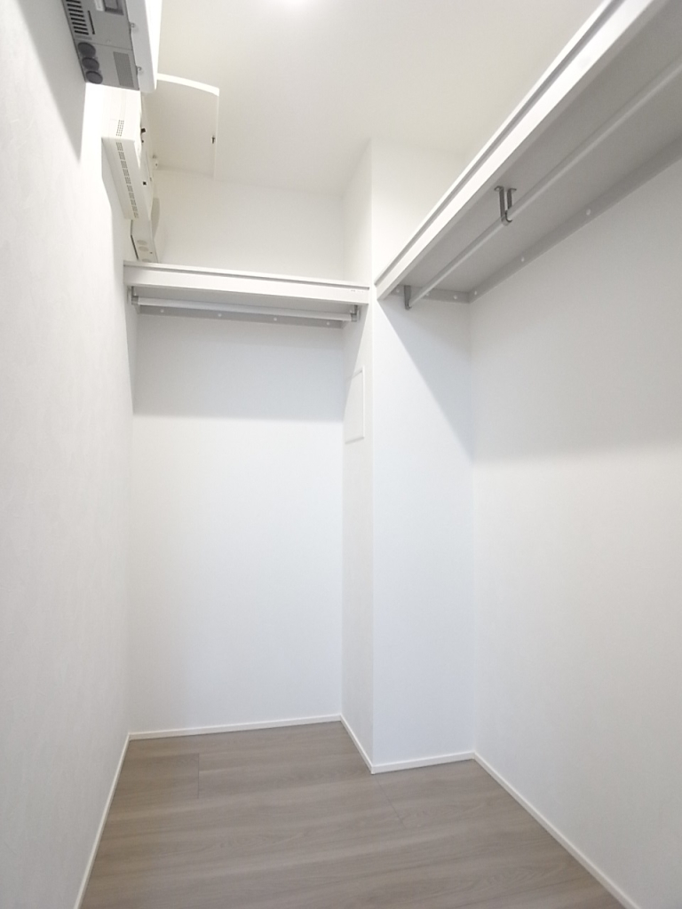 7帖の洋室のウォークインクローゼット！
