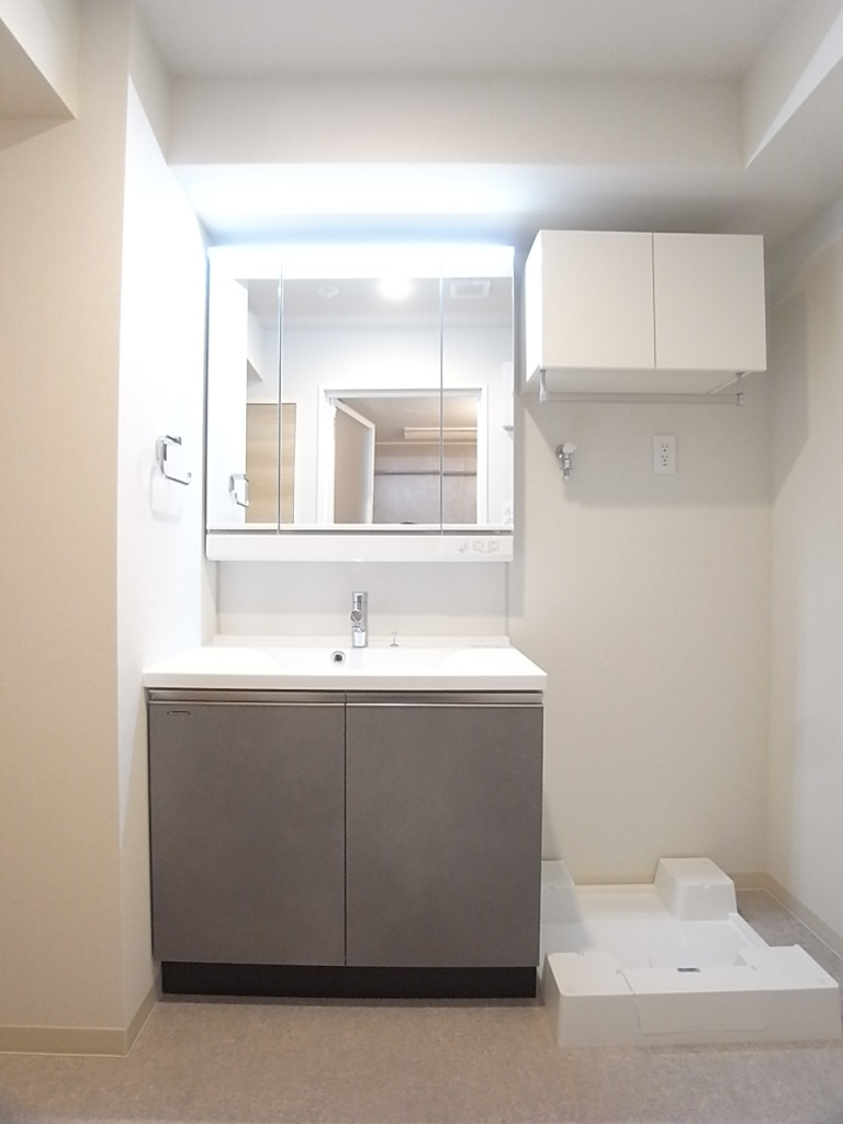 シャワー付き洗面脱衣所