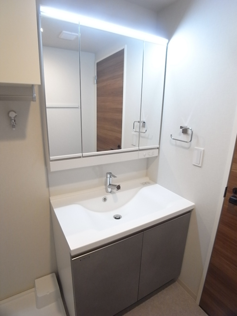 シャワー付き独立洗面台！