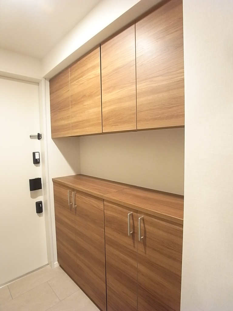 下駄箱は大容量