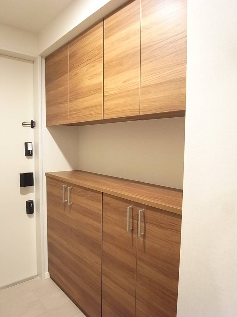 下駄箱は大容量