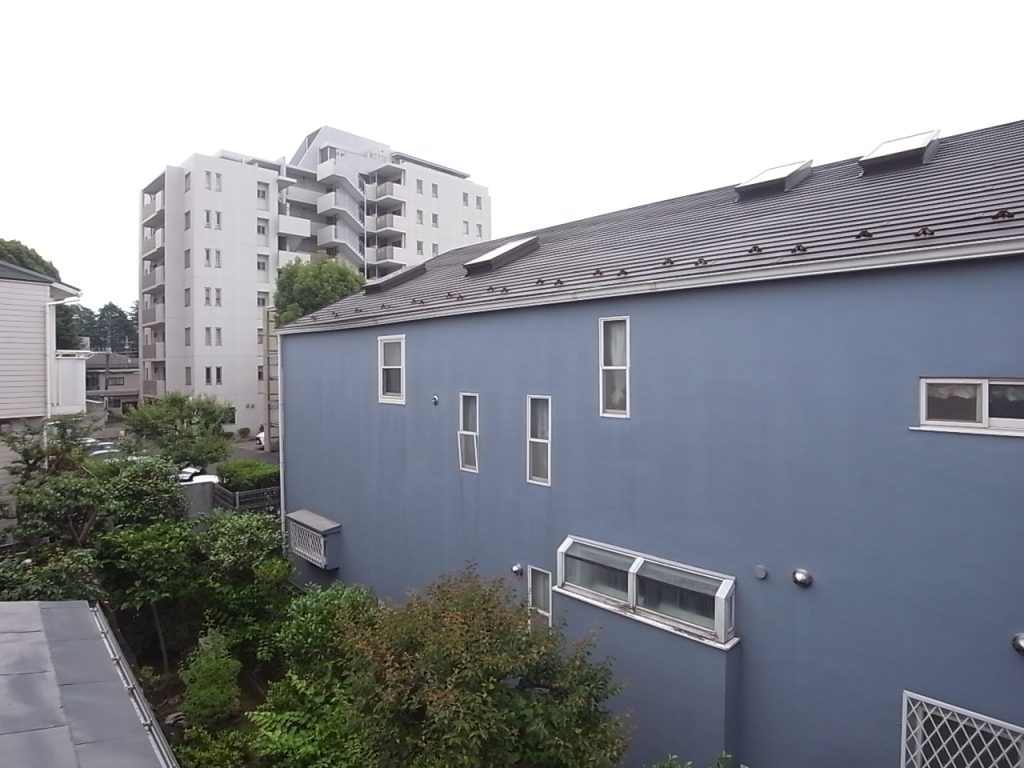 東南方向の眺望。