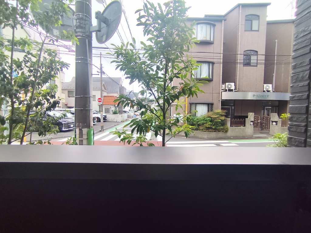 リビングから撮った眺望