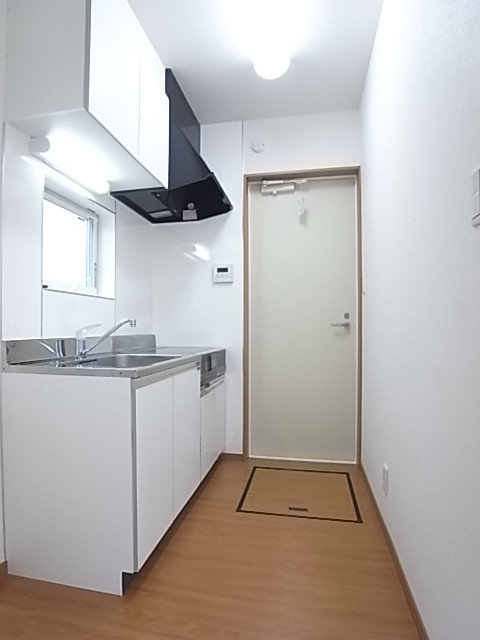 勝手口がついた珍しい作り。