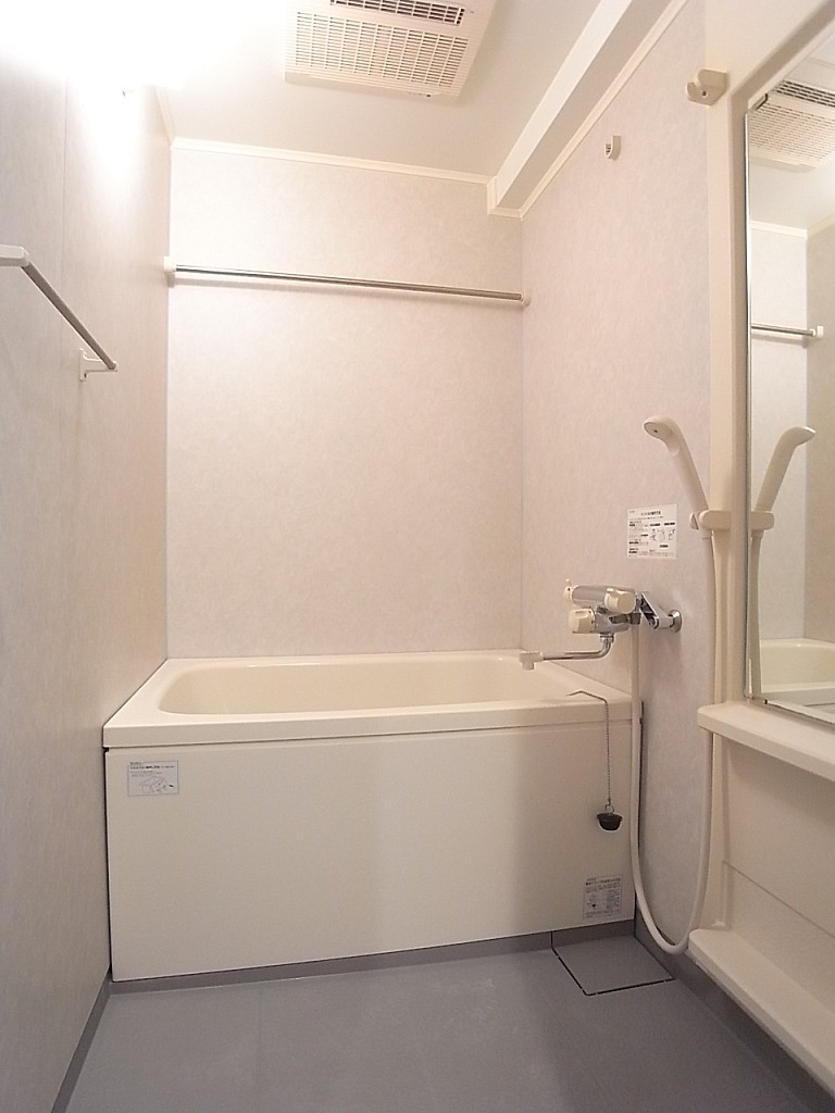 一日の疲れを癒してくれるバスルーム