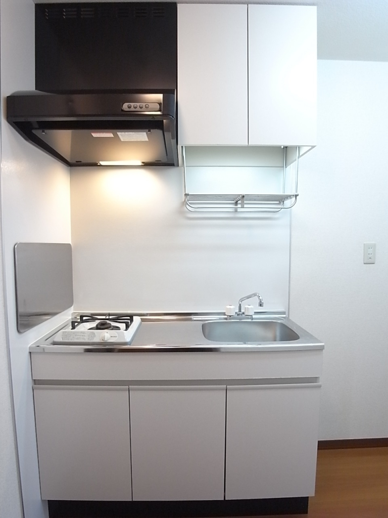 ビルトインコンロ1口のキッチン！