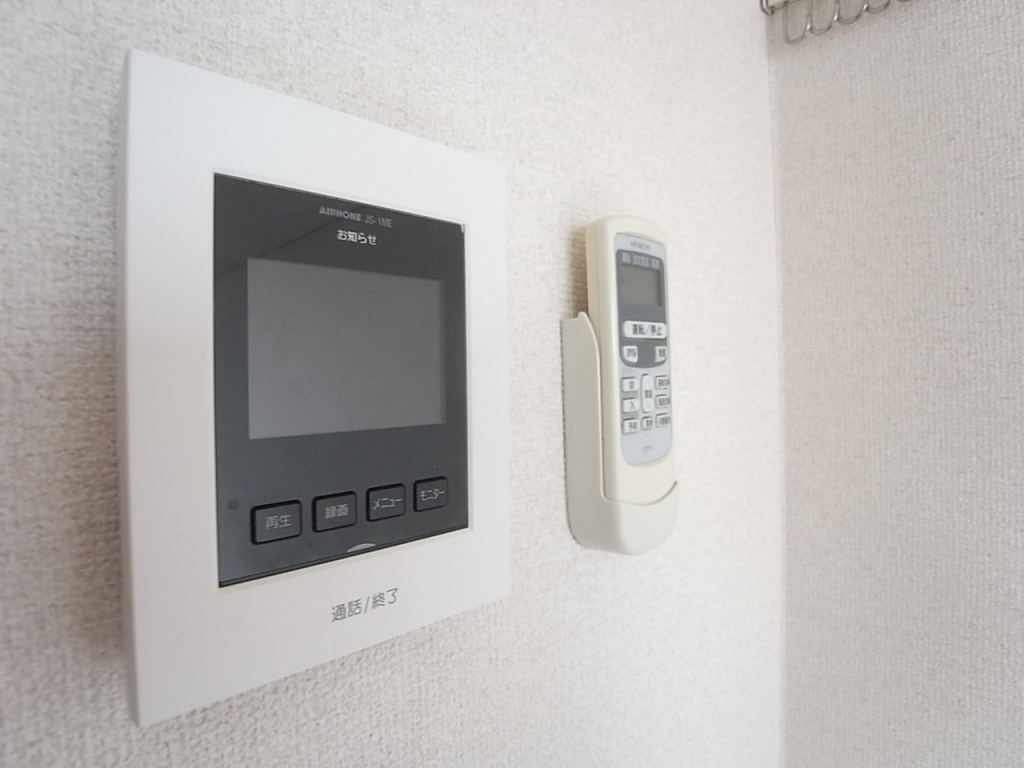 来客はモニターホンで確認してから！