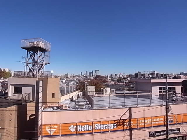 東方面。朝日がしっかり入ってきます！