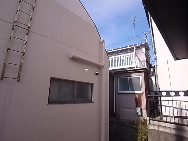 北西方向の眺望。