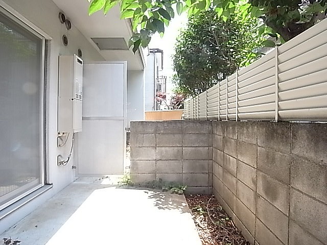 よく日の当たるテラス！