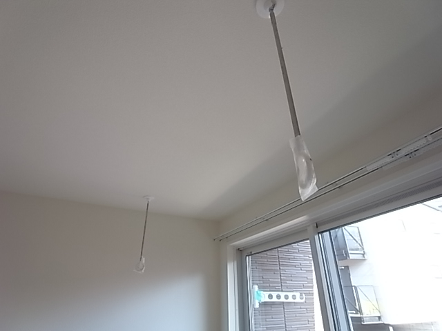 室内物干し具付