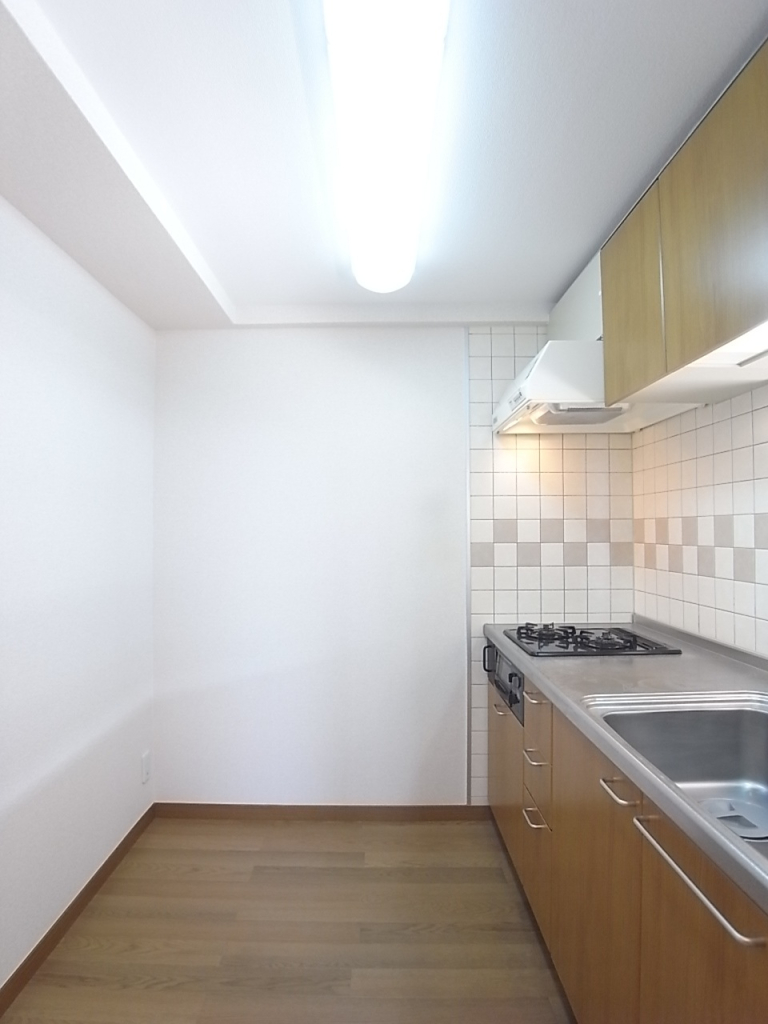 大きな食器棚や冷蔵庫も置けそうです！