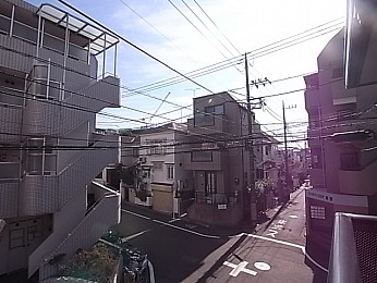 東南方面の様子。朝からしっかり日当たりがございます！