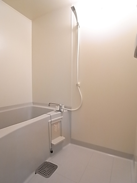 清潔感のある浴室。110×160サイズ