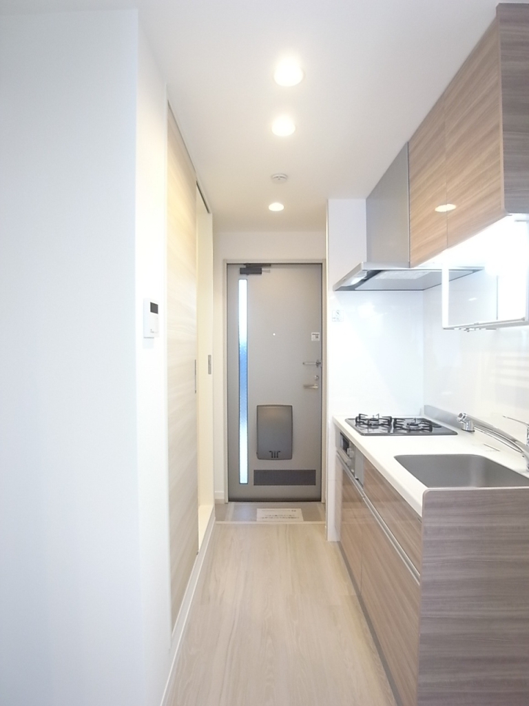 居室から撮った廊下