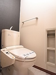 1面だけ色の違うアクセントクロスを採用！