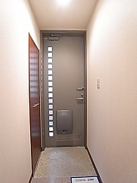 玄関周りの写真。