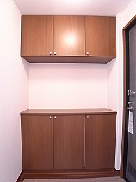 たっぷり収納できる下駄箱！