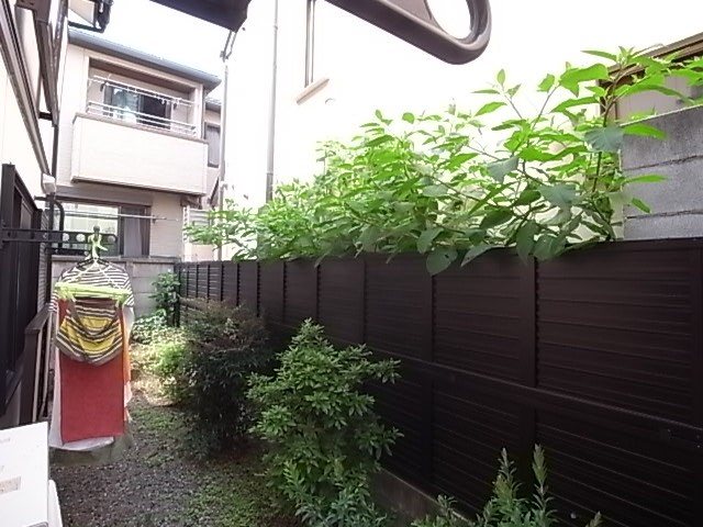 北東方面の眺望。