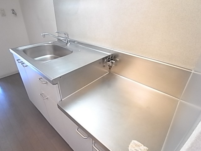 2口ガスコンロ設置可能！