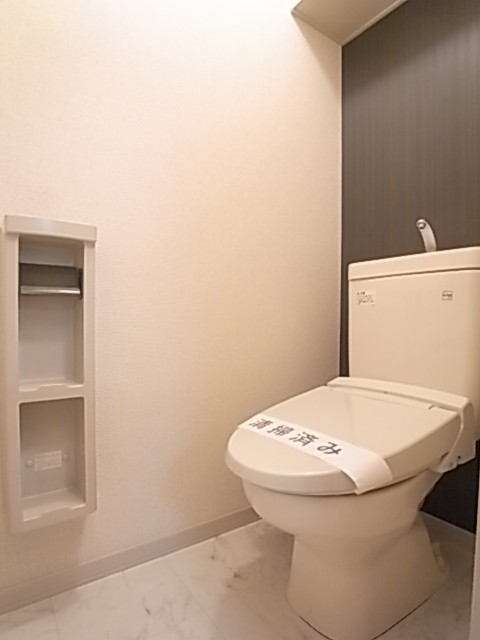 温水洗浄便座です！